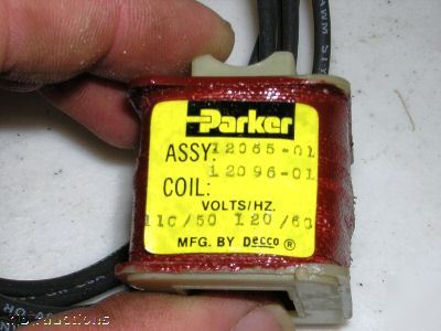 3 parker pneumatic P1209601 coils 