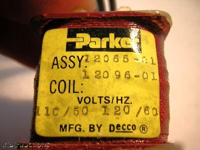 3 parker pneumatic P1209601 coils 