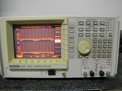 Advantest R9211E spectrum analyzer 10MHZ â€“ 110 khz
