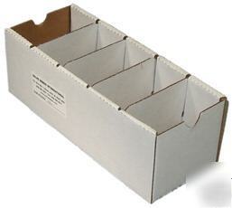 Automotive corrugated cardboard bin box with dividers