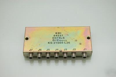 Kdi 6 way power divider ks-21604-L26 64537