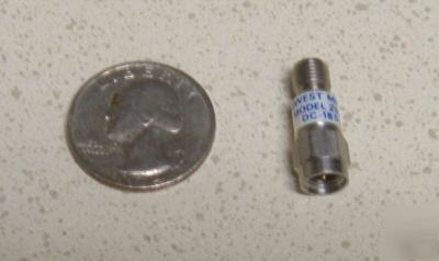 Midwest microwave model 294 3DB dc - 2 ghz attenuator