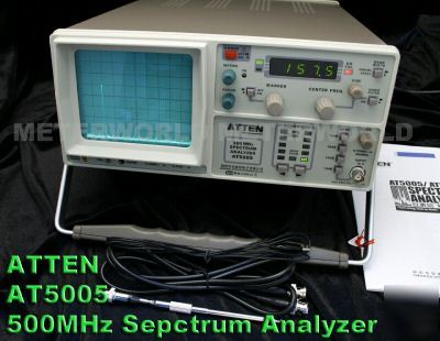 New 500MHZ AT5005 spectrum analyzer frequency scanner 