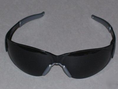 Doberman safety glasses gray lens - black frame 