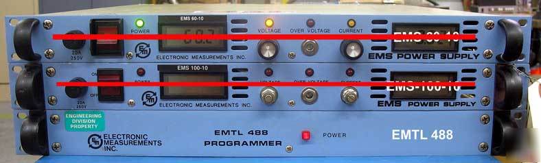 Electronic measurements emtl-488 digital programmer