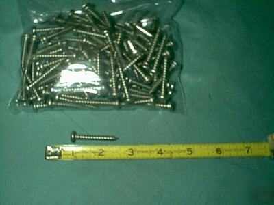 Stainless steel sheet metal screws #12 x 1 1/2
