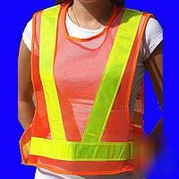 Cheaper mesh safety vest teenagers or small body adults