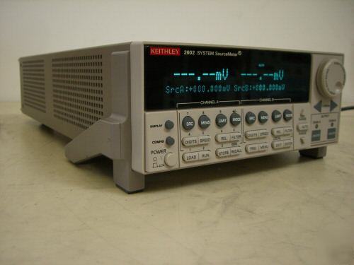 Keithley 2602 system sourcemeter, dual channel