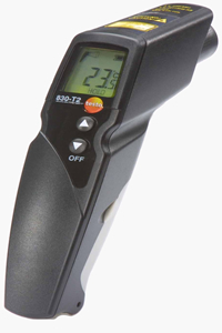Testo 830-T1 ir thermometer -10:1 optics & laser point