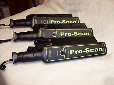 3 pro scan handheld metal detector security wands