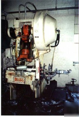 60 ton bliss c-60 flywheel obi press, 1966