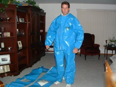 Kappler responder hazmat chemical splash suit level b 