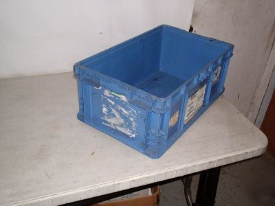 Orbis plastic bin tote heavy duty container 24X15X9