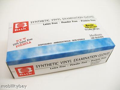 Vinyl disposable gloves non powder latex free 1000PCS m