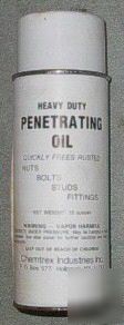 Chemtrex industries heavy duty penetrating oil