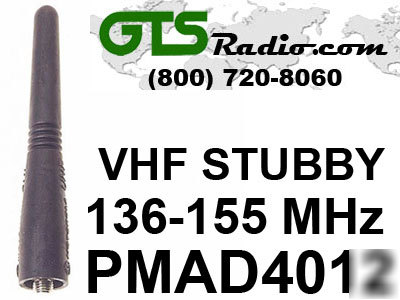 Motorola PMAD4012 vhf stubby antenna for HT1250