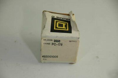 New lot 3 - square d switch 9998-pc-178 surplus - see