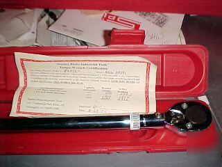 Proto torque wrench micromter