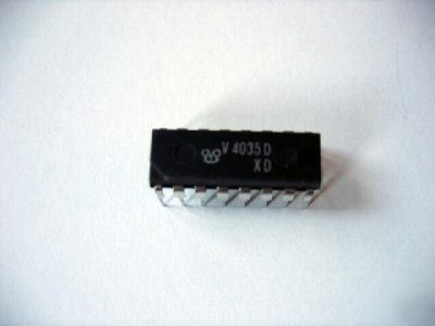 V4035D rft 25 4-bit shift register cmos 4035 CD4035B ic