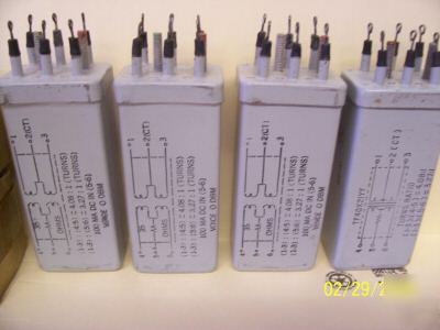 Western electric telephone coil transformers ga 50937
