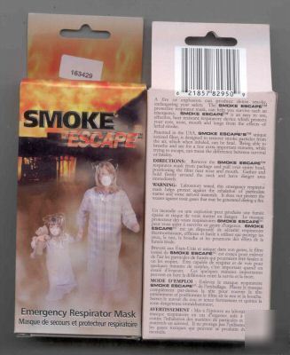 4 smoke escape smoke emergency respirator mask 163429
