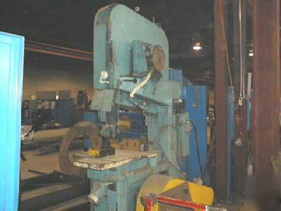 Doall model zs-3620 zephyr vertical friction saw; 1961