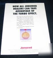 Jonsered 2051 turbo chain saw booklet