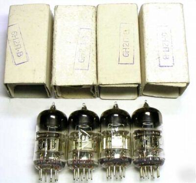 Rare 6N2P-b = 12AX7 = ECC83 tubes 1968 lot 4 