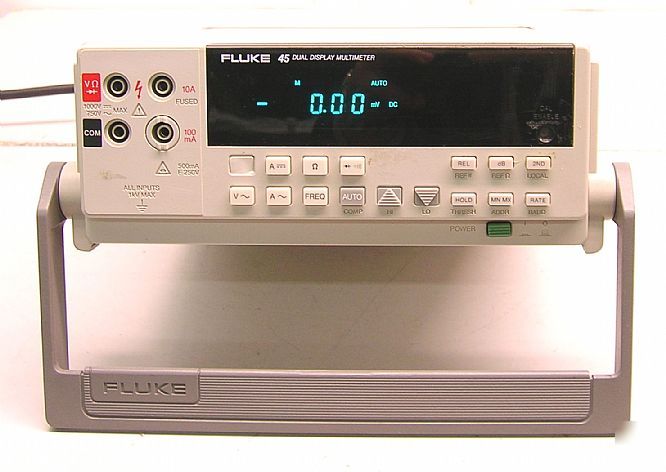 Fluke - 45 digital multimeter 5 digit dual display