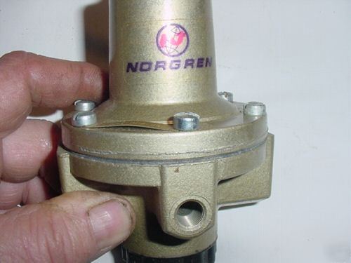 New norgren co air regulator old stock usa tool 250 psi