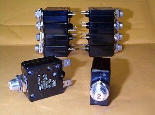 Potter & brumfield reset circuit breaker W58-XB1A4A-8