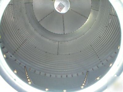 Valco 4.10 ton bulk feed storage bin - two ring