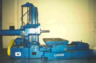 4Â´Â´ lucas table type horizontal boring mill, mod.#42B60