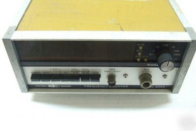 Systron donner frequency counter 6053 3GHZ warranty