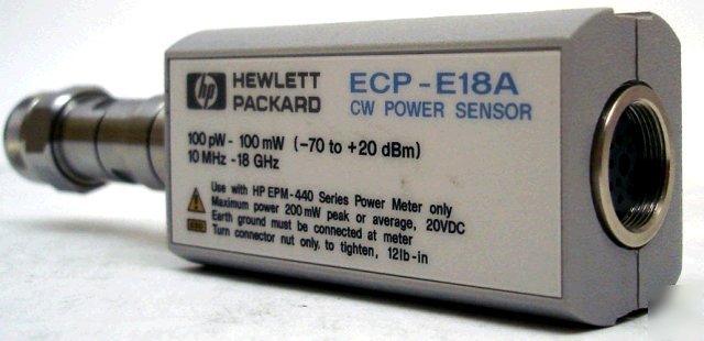 Hp agilent ecp-E18A power sensor (same as E4412A)