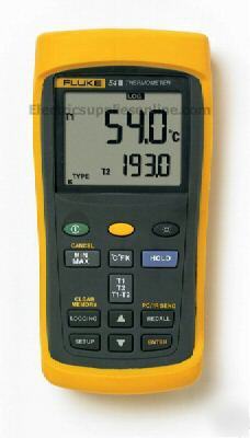 Fluke 54-ii dual input digital thermometer 54-2