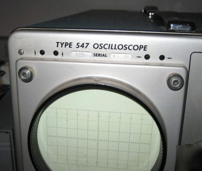 Tektronix 547 oscilloscope factory prototype 