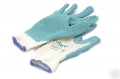 New 12 x latex coated gloves from rolson (others availa