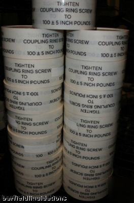 New 15 rolls decaltape tighten coupling ring screw to-