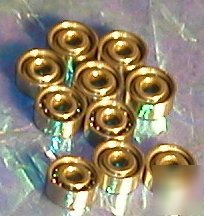 10 bearing shielded 2*6*2.5 vxb mm metric ball bearings