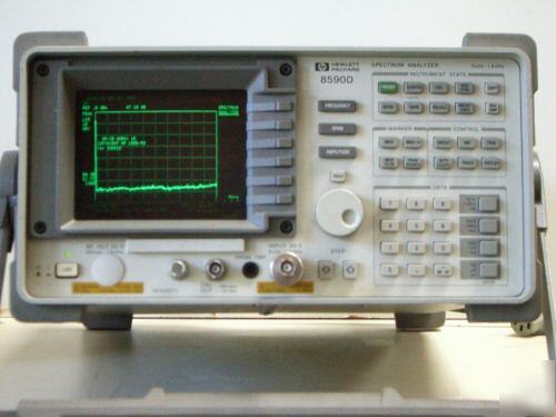 Hp 8590D spectrum analyzer, 9 khz - 1.8 ghz