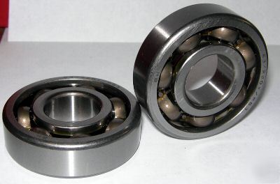 (2) 63/22 open ball bearings, 22 x 56 x 16 mm, 22X56