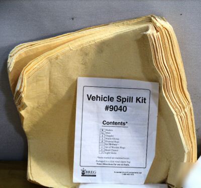New breg hazmat emergency vehicle spill kit must see 