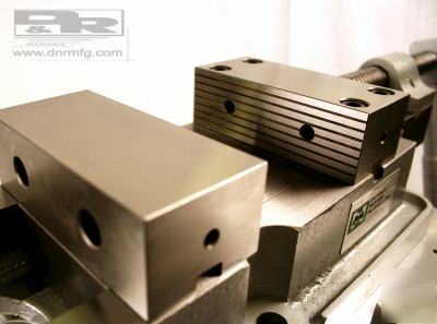 New kr machine vise no lift jaws for manual & cnc mill