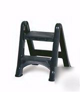 Rubbermaid two step folding stepstool, ladder, 3 pack