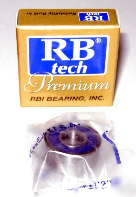 (10) 1602-2RS premium grade ball bearings,1/4