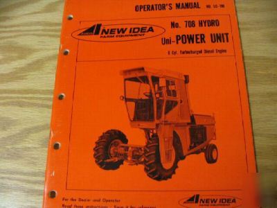 New idea 708 hydro uni power unit operators manual