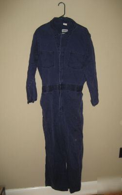 Nomex flame retardant work suit coverall - dk blue-