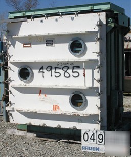 Used: stokes shelf dryer, model 902-216-220, 216 sq ft
