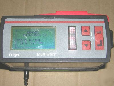 Drager multiwarn 2 multi gas monitor multiwarn ii